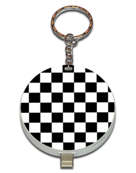 Black And White Checkered UPLUG