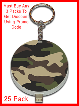 * Camo Type-2 Green UPLUG - 25 Pack