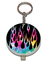 Tie-Dye Fire Flames Type-1 UPLUG