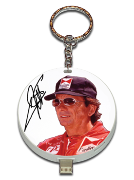 Emerson Fittipaldi Autographed UPLUG