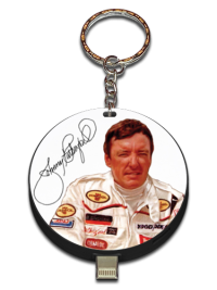 Johnny Rutherford Autographed UPLUG