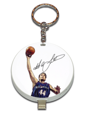 Christian Laettner Autographed UPLUG