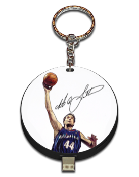 Christian Laettner Autographed UPLUG