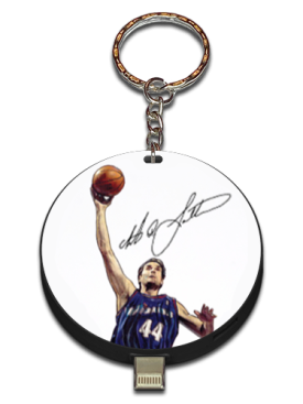 Christian Laettner Autographed UPLUG