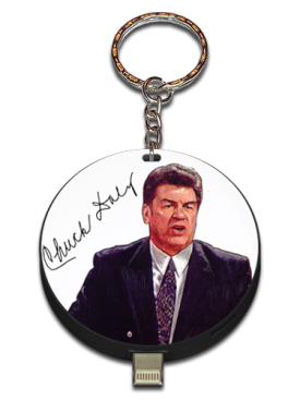 Chuck Daly Autographed UPLUG