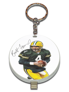 Brett Favre Autographed UPLUG 