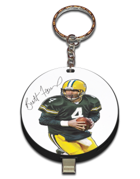 Brett Favre Autographed UPLUG 