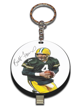 Brett Favre Autographed UPLUG 