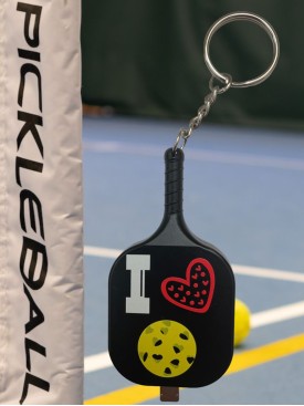 Pickleball Paddle Power Bank Keychain