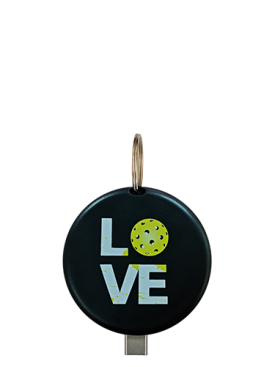 Pickleball Love Power Bank Keychain